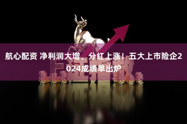 航心配资 净利润大增、分红上涨！五大上市险企2024成绩单出炉